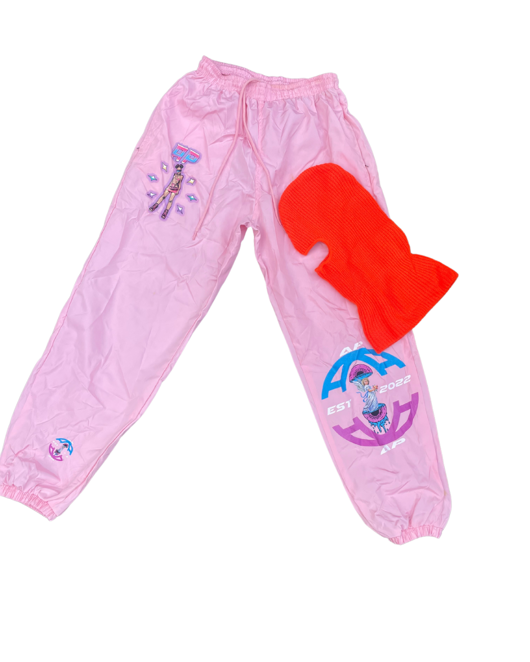 AP Track Pants BUBBLEGUM