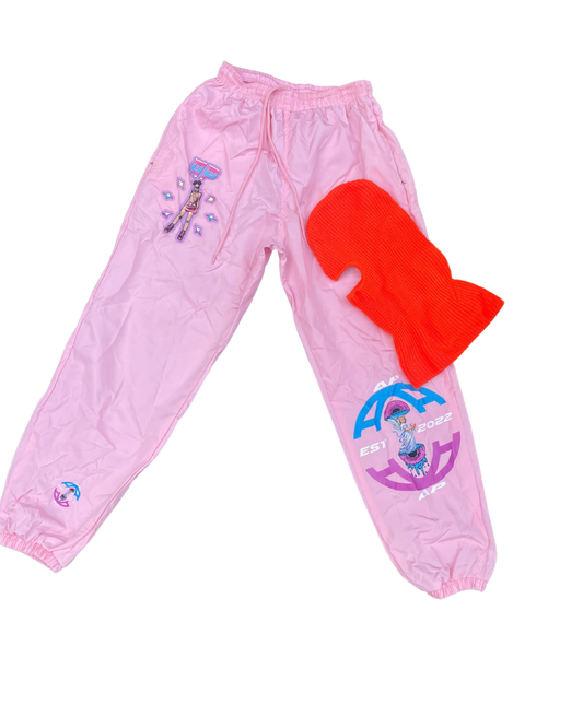 AP Track Pants BUBBLEGUM