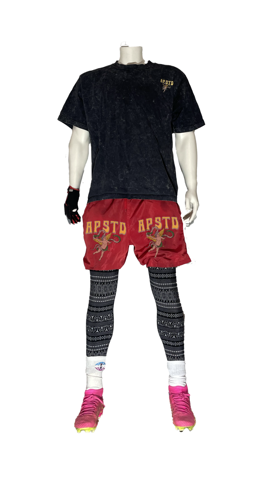 AP Angel Active Shorts Red