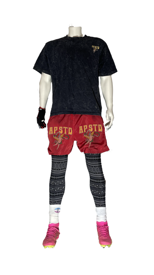 AP Angel Active Shorts Red