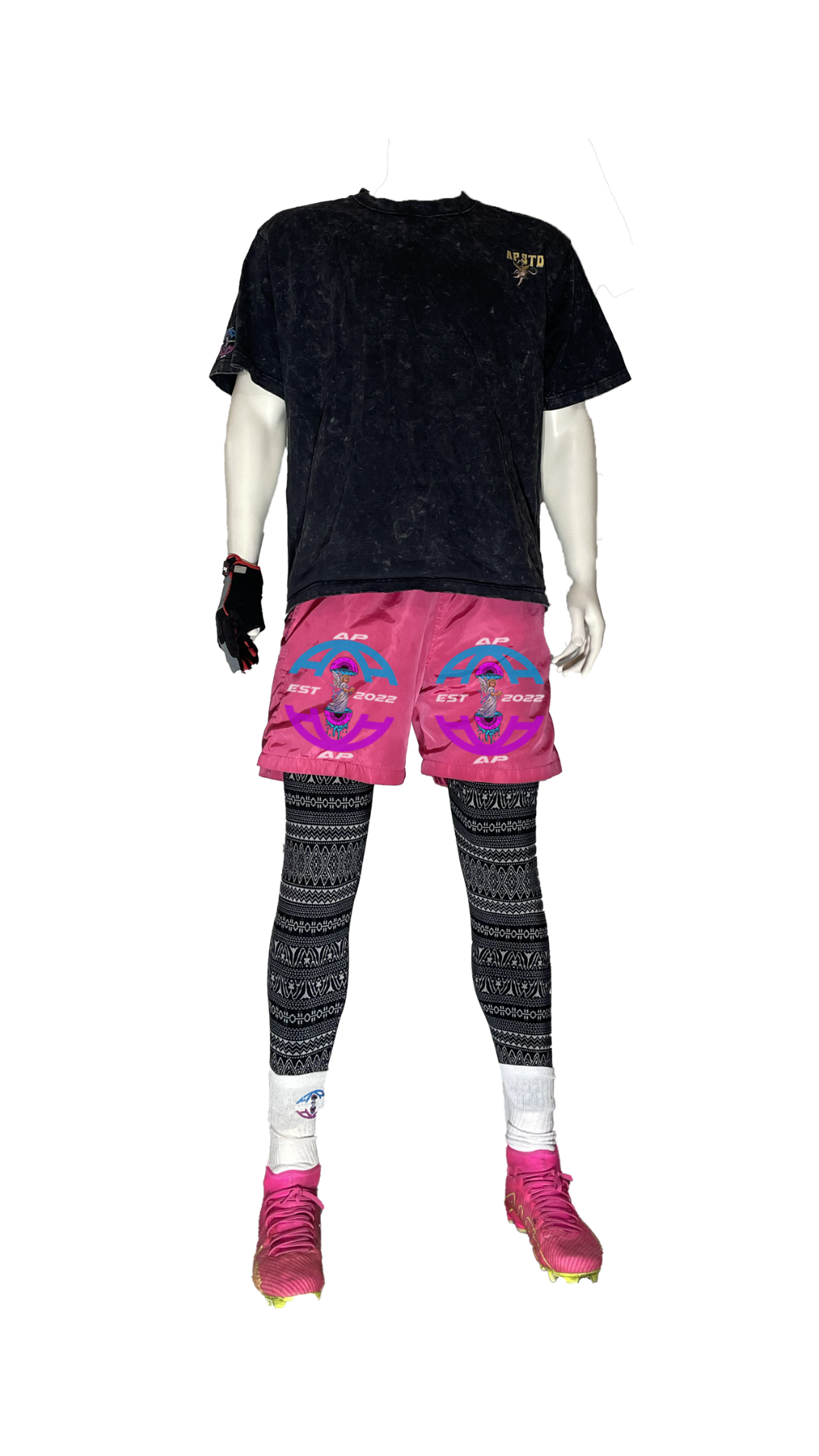 AP World Angel Active Shorts Hot Pink