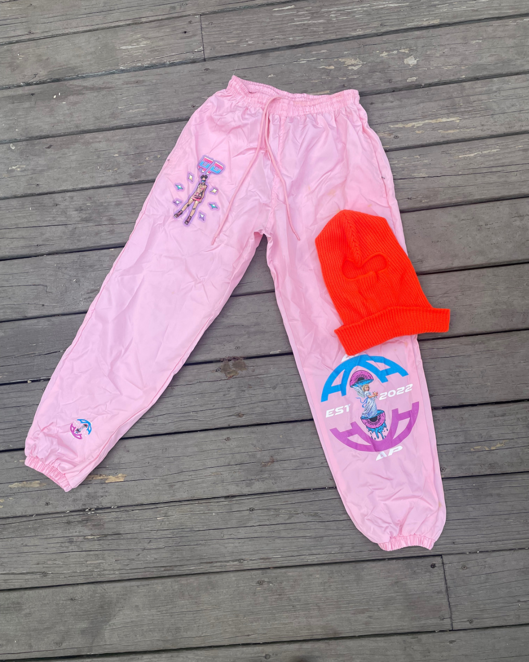 AP Track Pants BUBBLEGUM