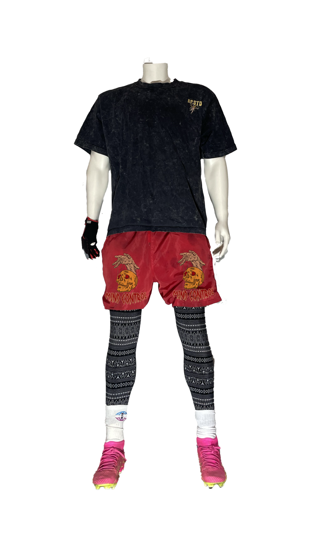 Mind Control Active Shorts Red