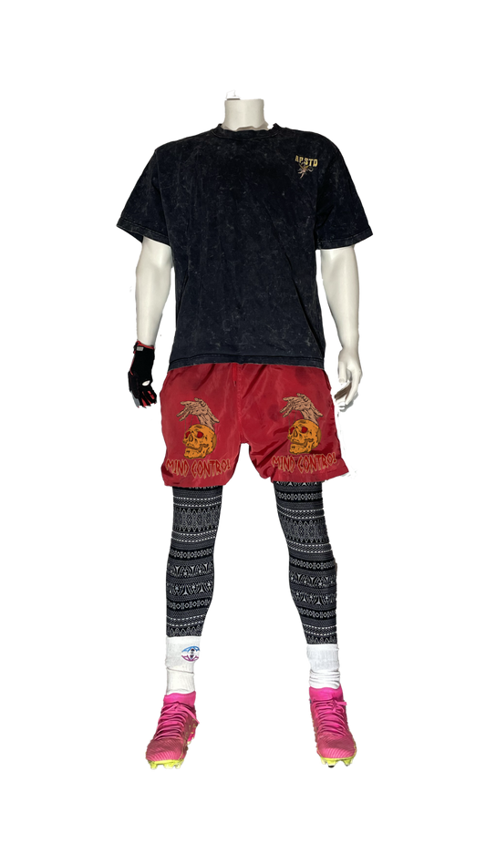 Mind Control Active Shorts Red