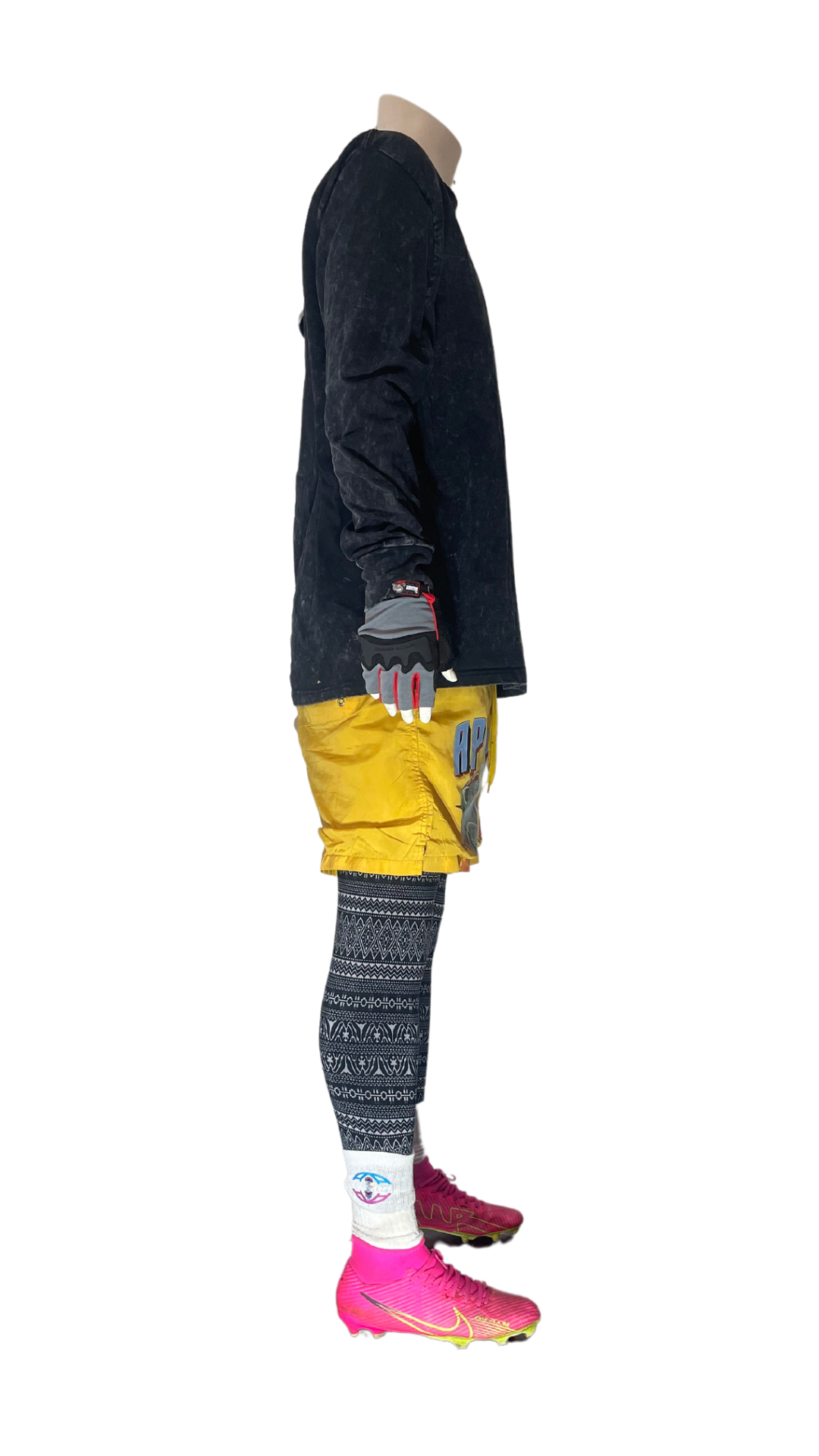 AP World Serpent Active Shorts Sun Yellow