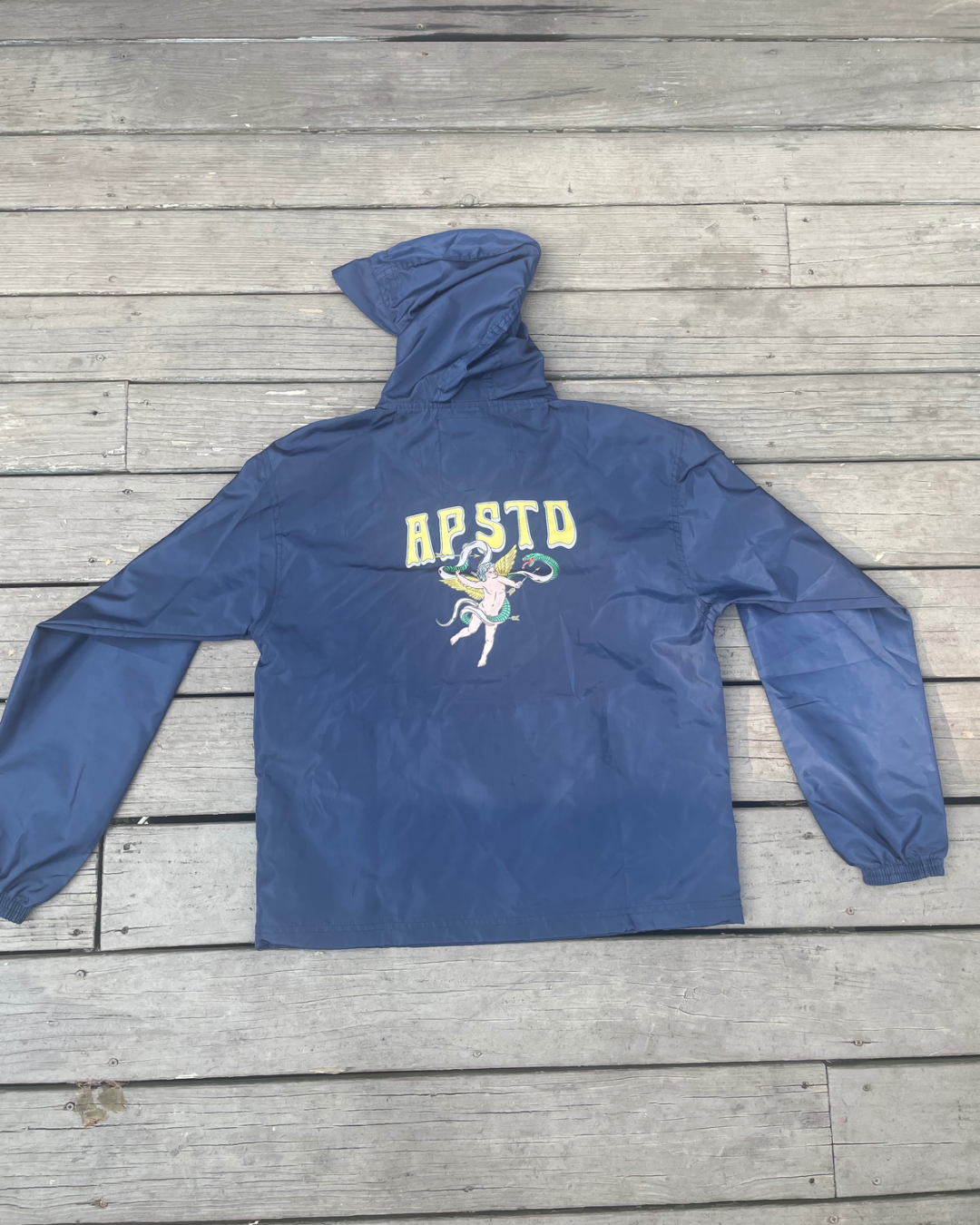 AP STUDIOS Windbreaker NAVY BLUE