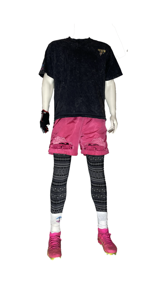AP Drift Racing Active Shorts Hot Pink