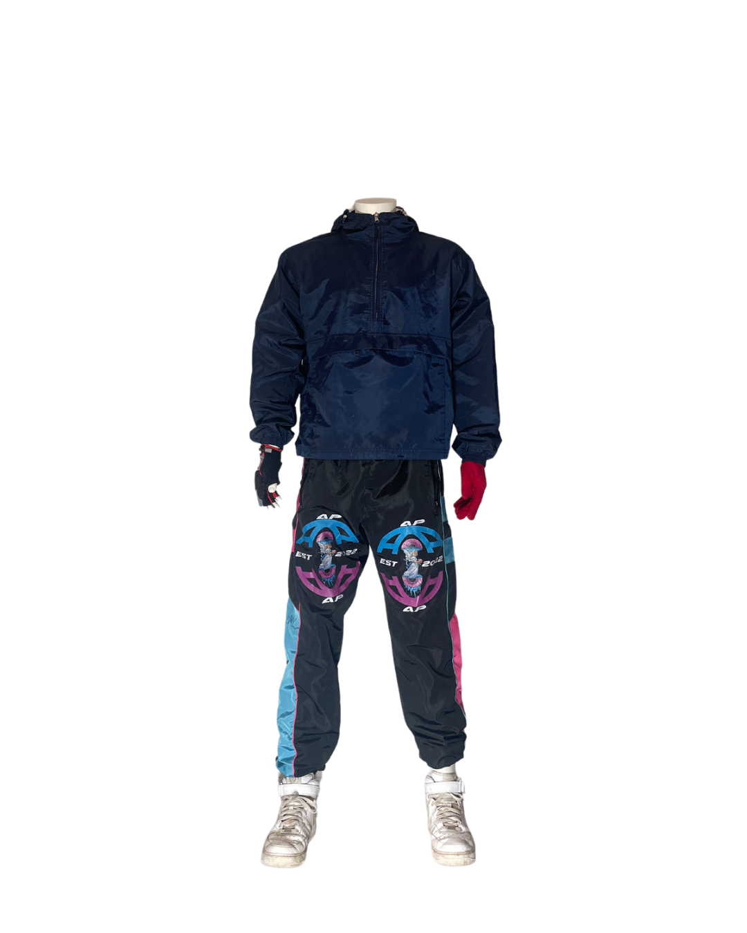 AP STUDIOS Windbreaker NAVY BLUE