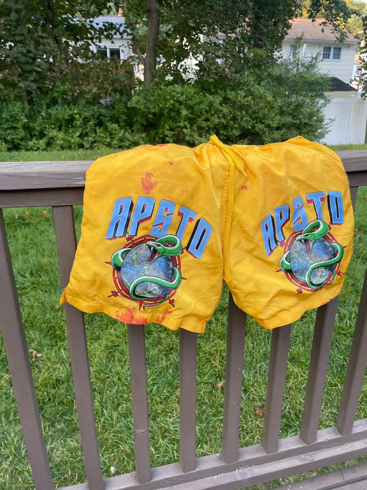 Yellow Shorts