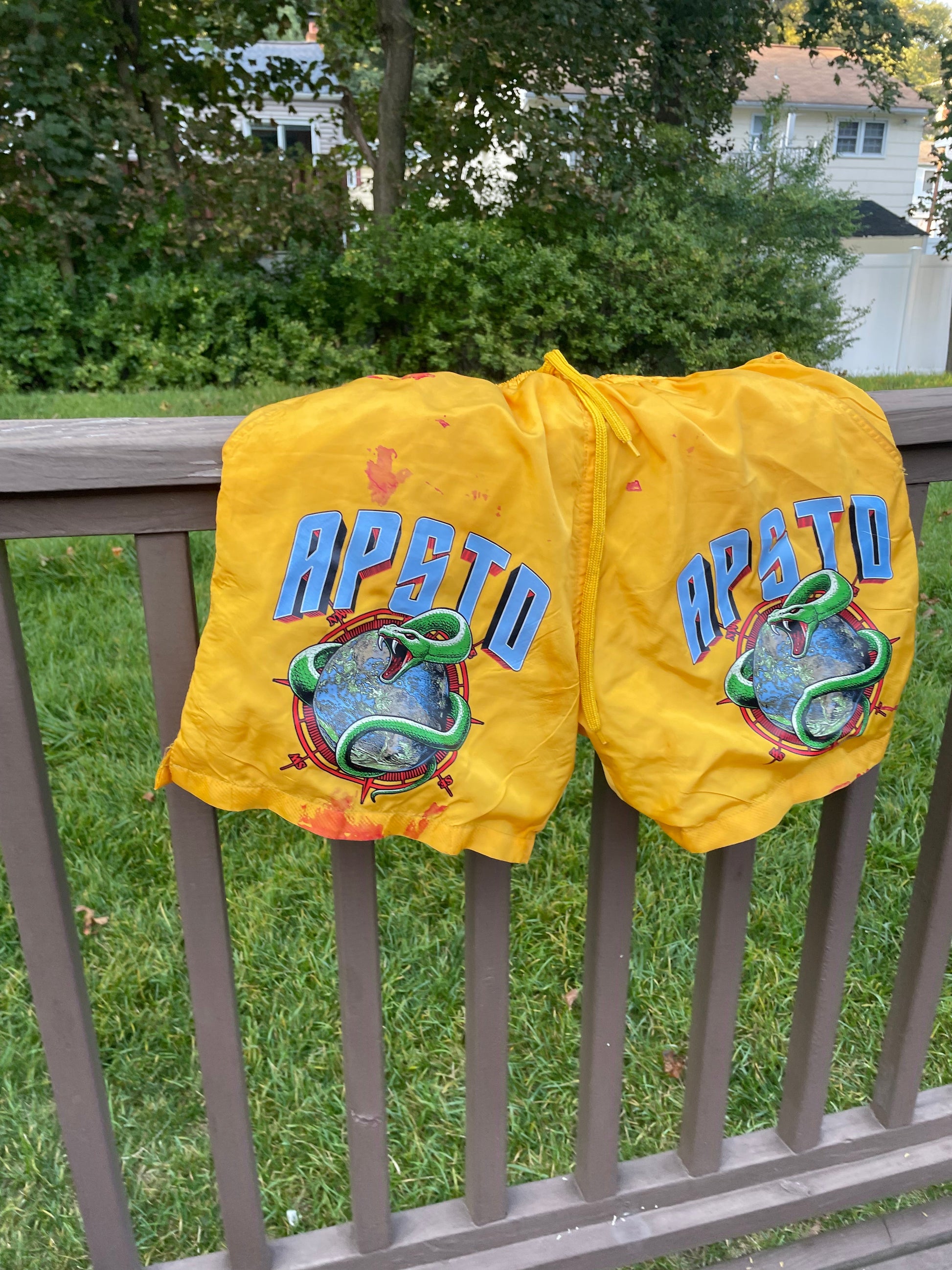 Yellow Shorts