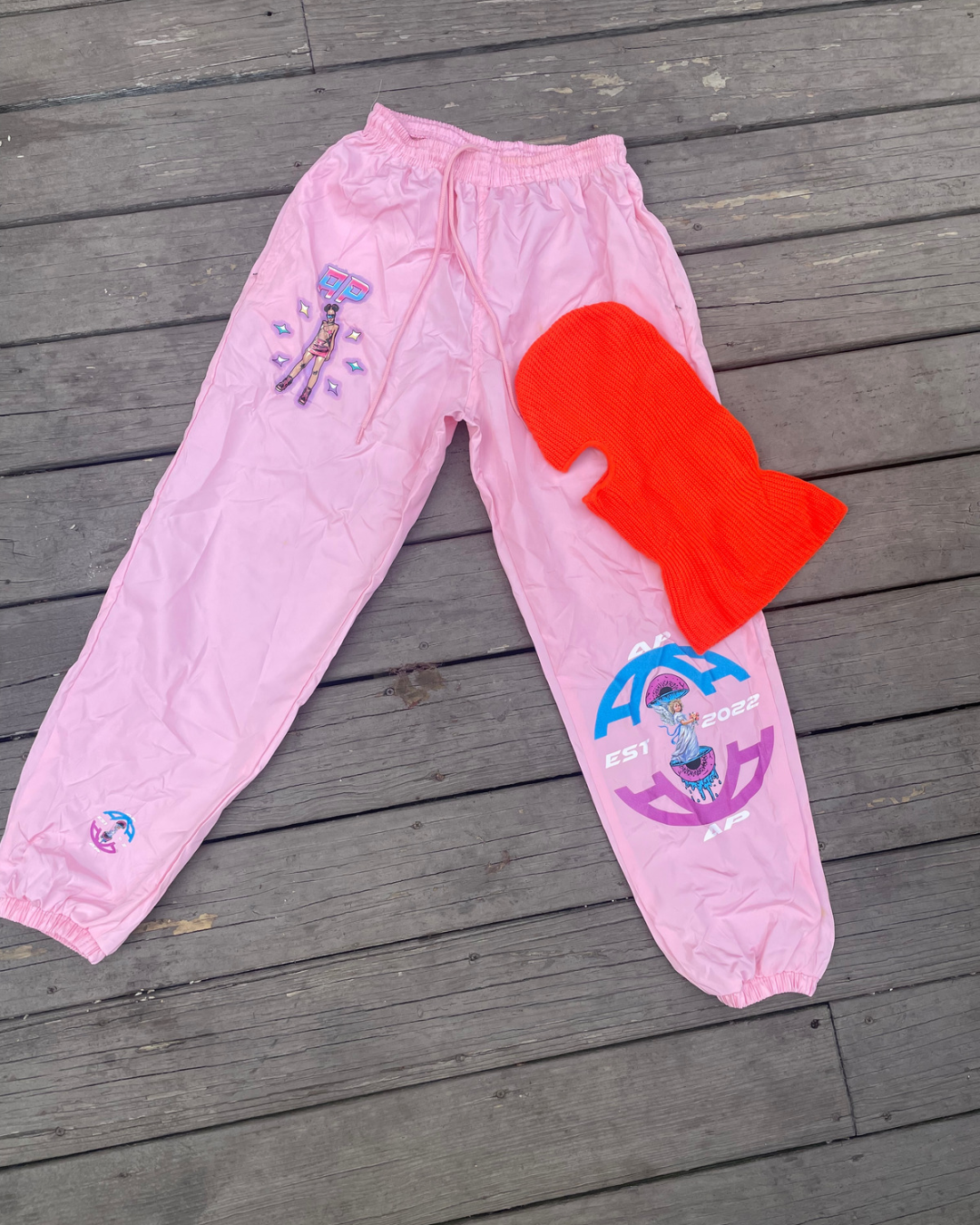 AP Track Pants BUBBLEGUM