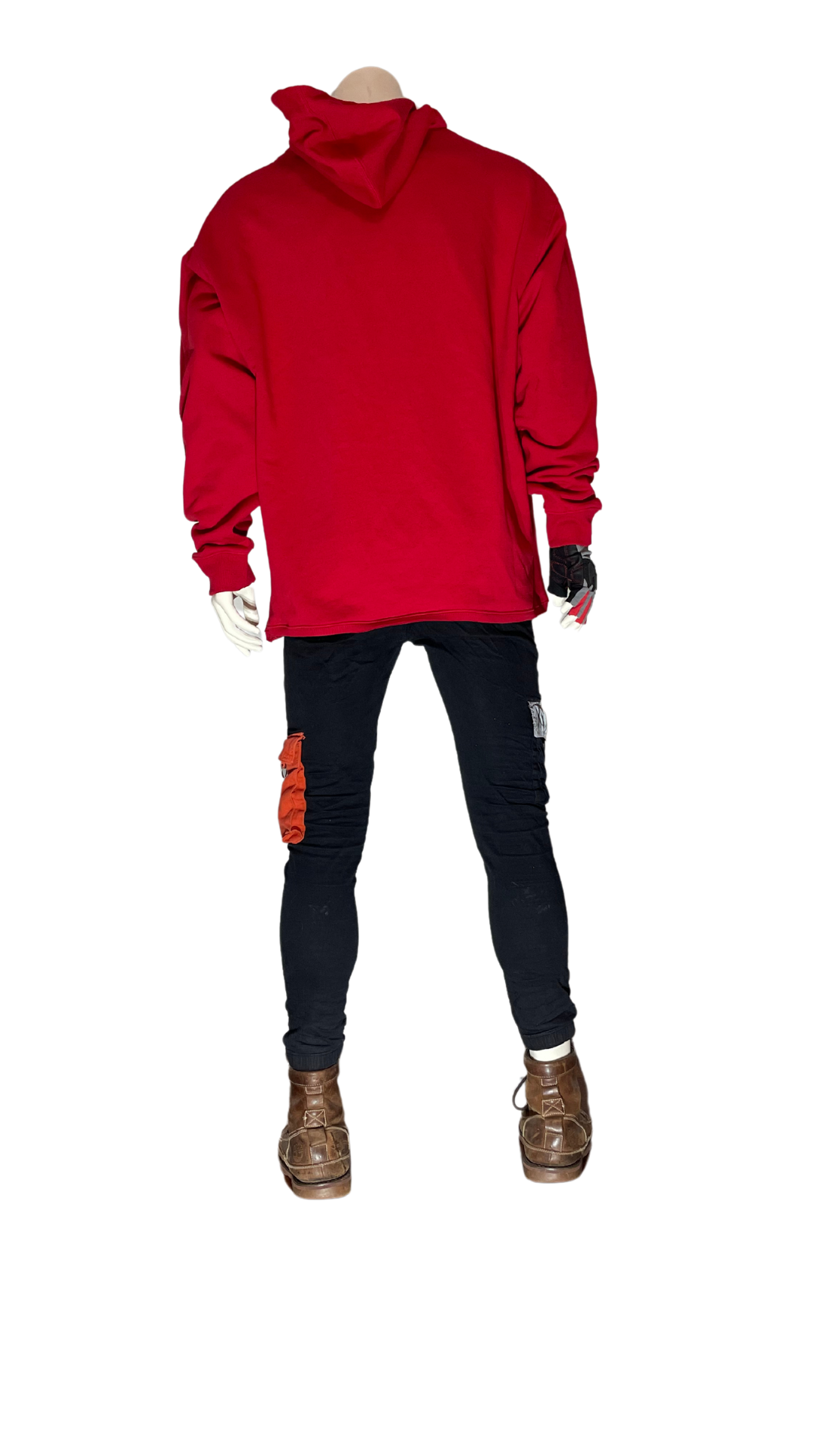 AP Penelope Heavy Red Hoodie